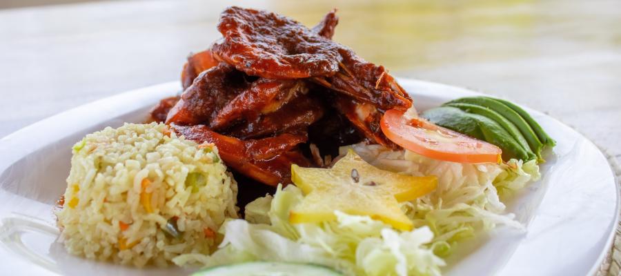 Camarones A La Diabla Playa Blanca Food 